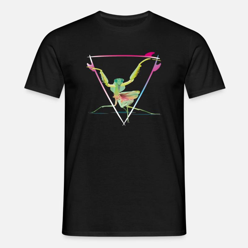 Mantis - Männer T-Shirt - Schwarz