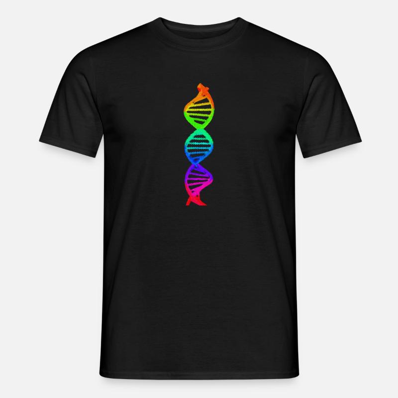 DNA - Männer T-Shirt - Schwarz