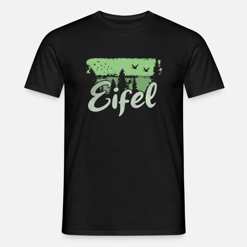 Eifel - Männer T-Shirt - Schwarz