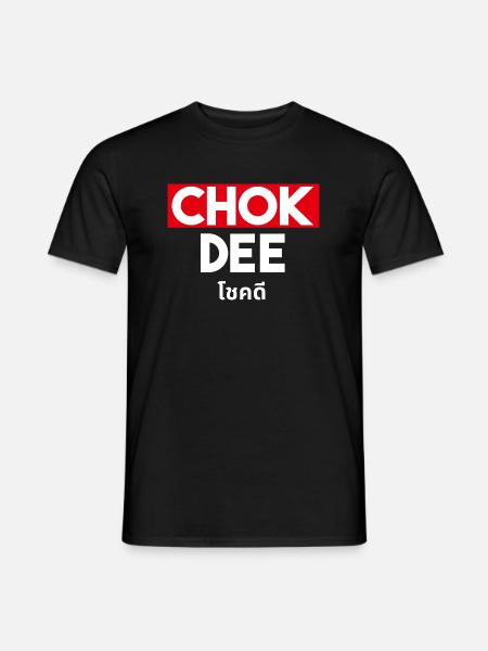 Chok Dee - Männer T-Shirt - Schwarz