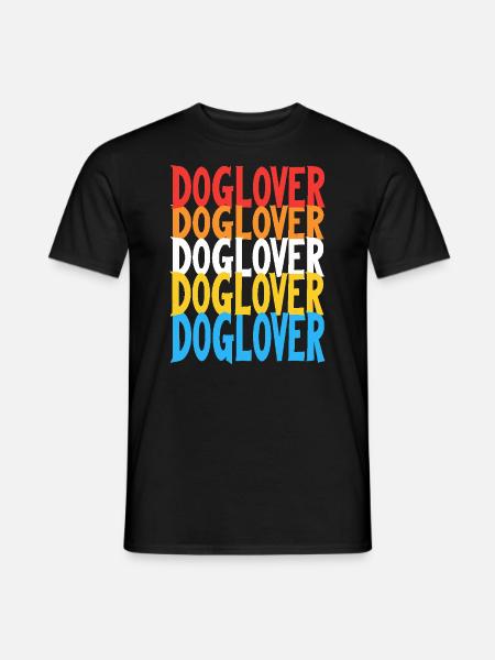 Dog lover - Men's T-Shirt - black