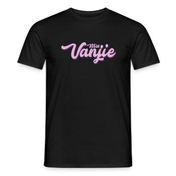 Fräulein Vangie - Männer T-Shirt - Schwarz - Vorne - AI Model Male 178 light (178cm)