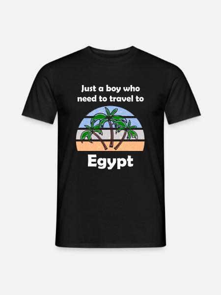 Holidays in Egypt - Men's T-Shirt - black