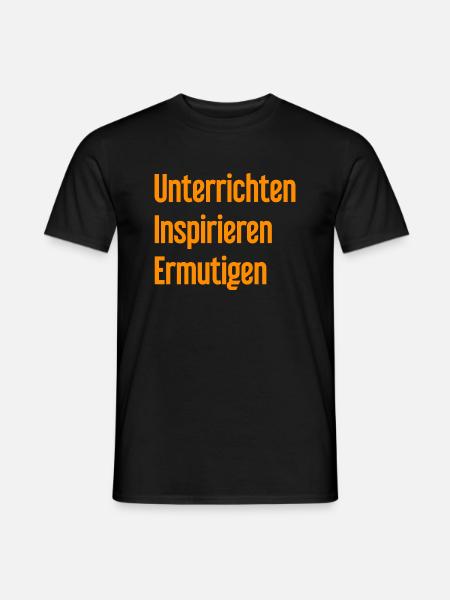 Teaching Inspiring Encouraging - Men's T-Shirt - black