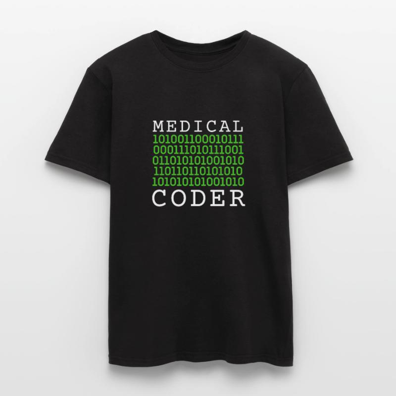 Medical Coder Coding VA Nurse And Clinical Coding Männer T-Shirt