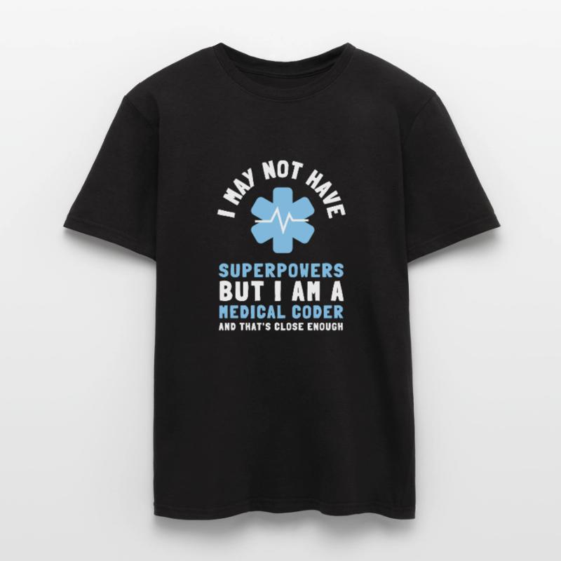 Medical Coder Coding VA Nurse And Clinical Coding Männer T-Shirt