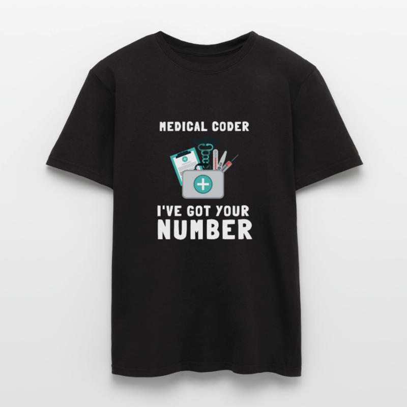 Medical Coder Coding VA Nurse And Clinical Coding Männer T-Shirt