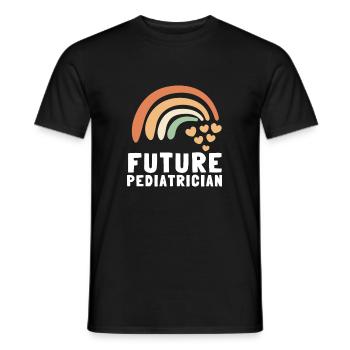 Pediatric Pediatrician Pediatrics Nurse Toddle - Men's T-Shirt - black - Front - AI Model Male 178 light (178cm)