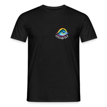 Ophtalmologiste Optométriste Optométrie et Opticien - T-shirt homme - noir - Devant - AI Model Male 178 light (178cm)