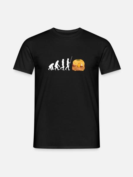 Eggs Benedicts Omelete Breakfast Brunch - Men's T-Shirt - black