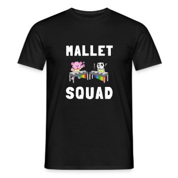 Vibraphone Mom Marimba Ninja And Mallet - Männer T-Shirt - Schwarz - Vorne - AI Model Male 178 light (178cm)