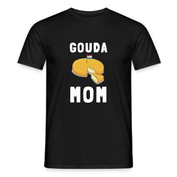 Cheesemonger Cheese Maker Gouda Lover - Männer T-Shirt - Schwarz - Vorne - AI Model Male 178 light (178cm)