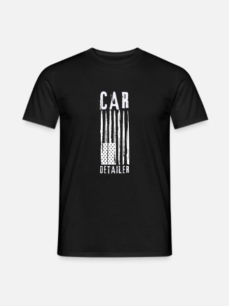 Mobile Car Polisher Waxer Interior Car Detailer - Männer T-Shirt - Schwarz
