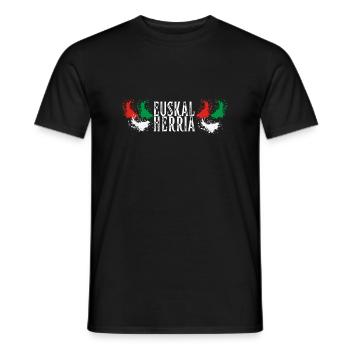 Euskal Presoak Euskal Herria Basque Country - Männer T-Shirt - Schwarz - Vorne - AI Model Male 178 light (178cm)
