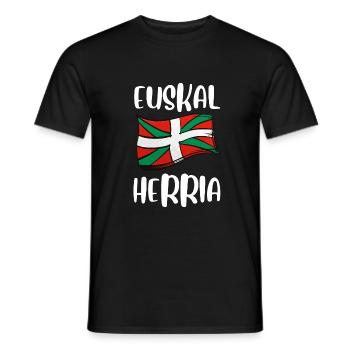 Euskal Presoak Euskal Herria Basque Country - Männer T-Shirt - Schwarz - Vorne - AI Model Male 178 light (178cm)