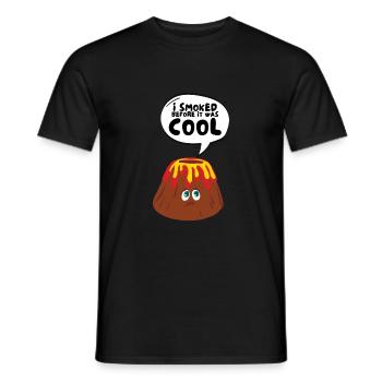 Volcanologists Geologist Magma Volcano - Männer T-Shirt - Schwarz - Vorne - AI Model Male 178 light (178cm)
