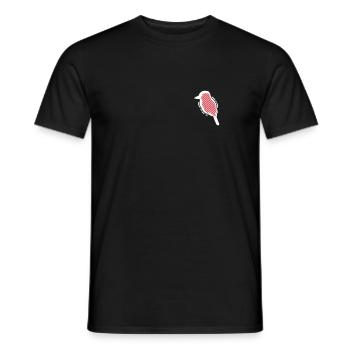 Terrestrial Tree Kingfisher Australian Bird, - Männer T-Shirt - Schwarz - Vorne - AI Model Male 178 light (178cm)