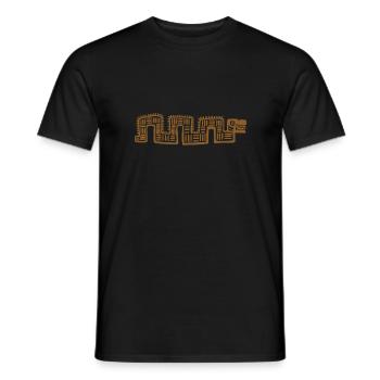 Calendario Azteca Mexican Heritage Maya Aztec - T-shirt homme - noir - Devant - AI Model Male 178 light (178cm)