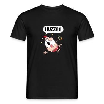 Huzzah Renaissance Festival Ren Faire Knight - T-shirt homme - noir - Devant - AI Model Male 178 light (178cm)