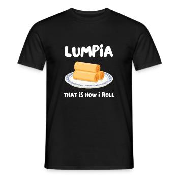 Filipino Pride Pinoy Spring Roll Lumpia Thats How - Männer T-Shirt - Schwarz - Vorne - AI Model Male 178 light (178cm)