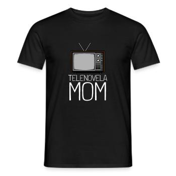 Telenovela Columbianas, émissions hispaniques et feuilletons - T-shirt homme - noir - Devant - AI Model Male 178 light (178cm)