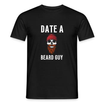 This Beard Is Taken - Bearded Man Valentines Day - Men's T-Shirt - black - Front - AI Model Male 178 light (178cm)