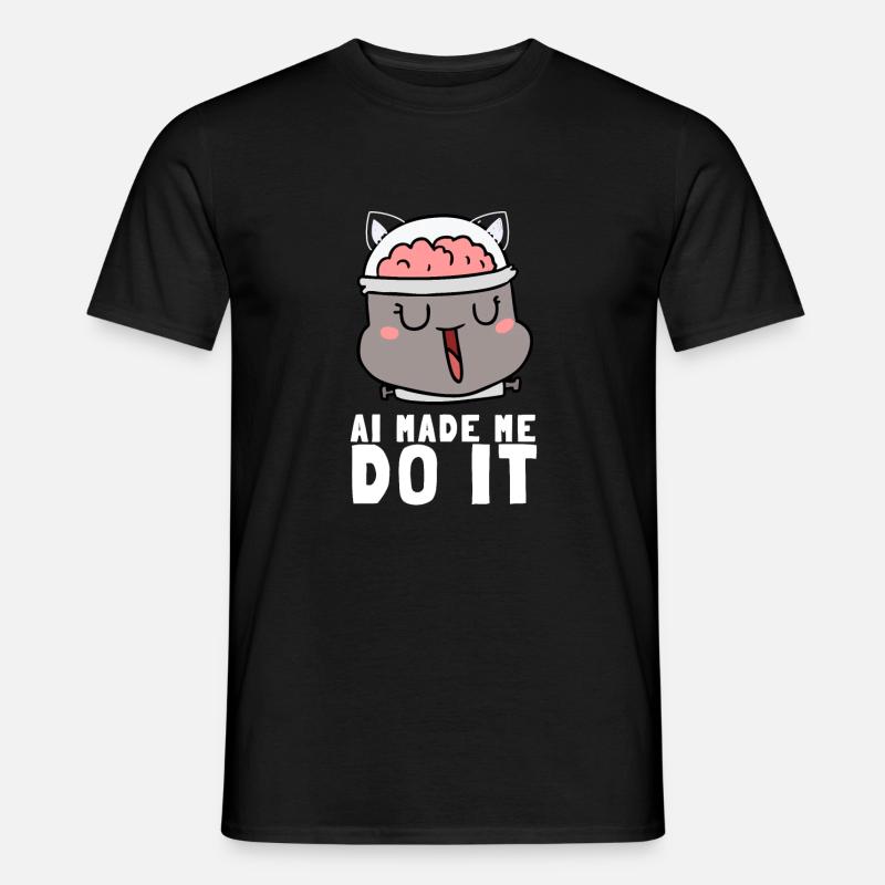 Artificial Intelligence Ai Chat - Männer T-Shirt - Schwarz