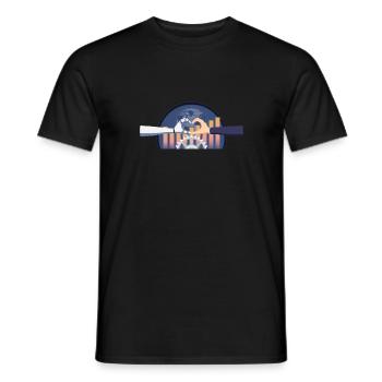 Artificial Intelligence Ai Chat - Männer T-Shirt - Schwarz - Vorne - AI Model Male 178 light (178cm)