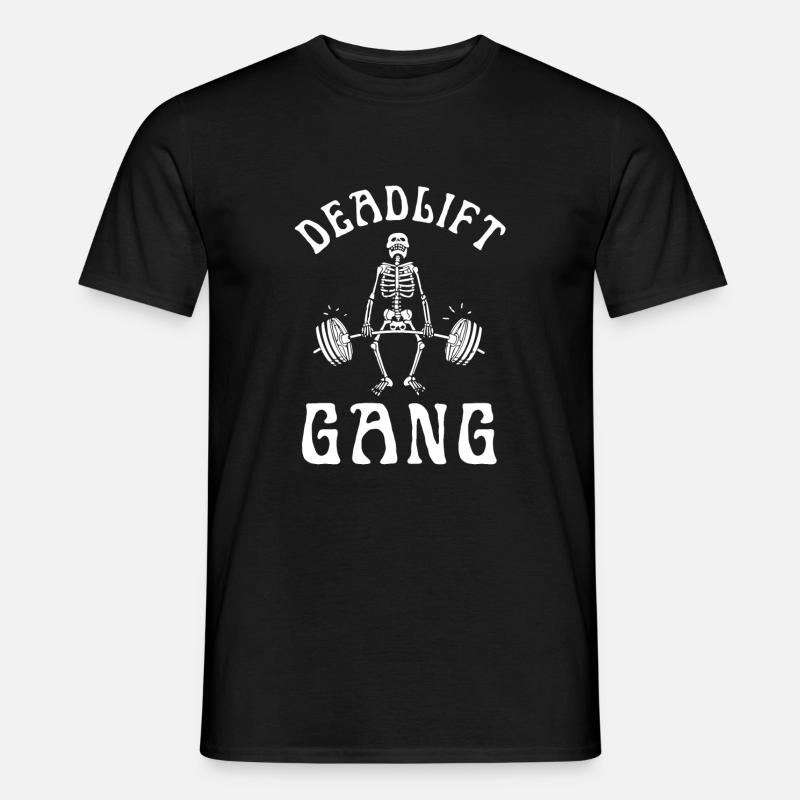 Weight Lifting Power Snatch - Männer T-Shirt - Schwarz