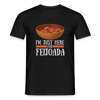 Brazil Brazilian Pork Bean Stew Feijoada - Männer T-Shirt - Schwarz - Vorne - AI Model Male 178 light (178cm)