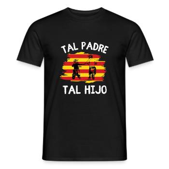 Tal Padre Tal Hijo Motocross Moto Desporte - Männer T-Shirt - Schwarz - Vorne - AI Model Male 178 light (178cm)