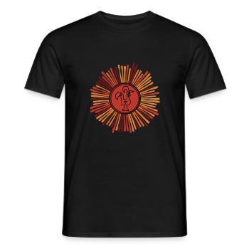 Galo De Barcelos Portuguese Rooster - Männer T-Shirt - Schwarz - Vorne - AI Model Male 178 light (178cm)