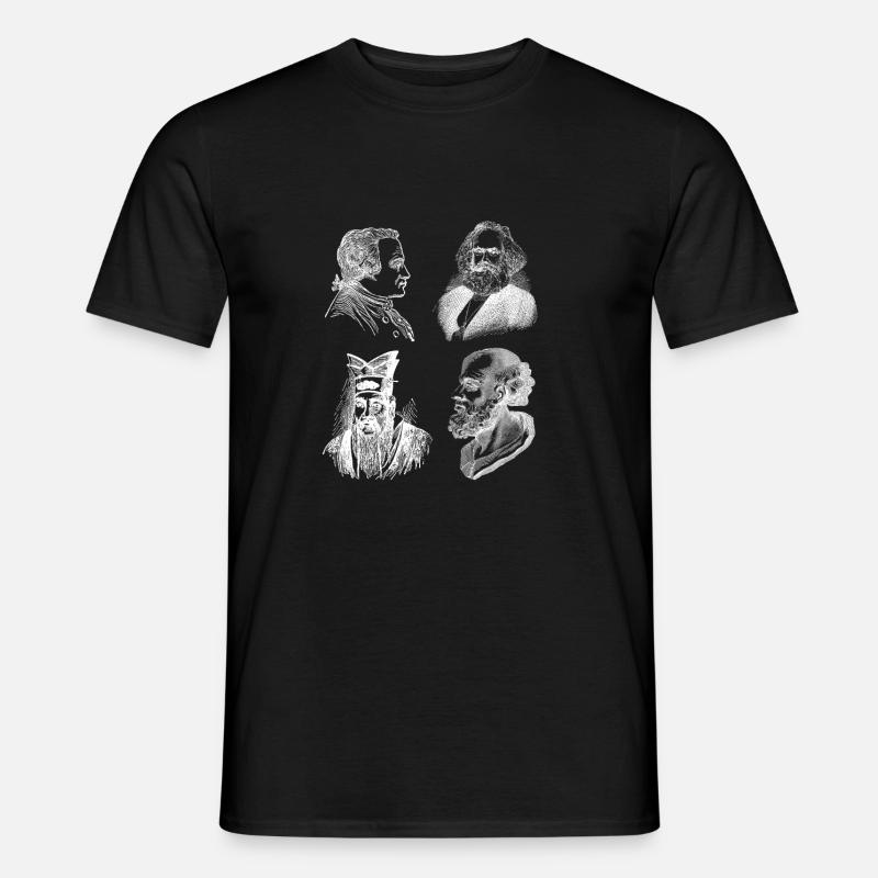 Philosophical Debate Feeling Philoslothical - Men's T-Shirt - black