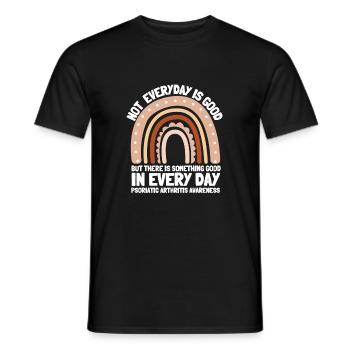 Psoriatic Arthritis Warrior & Chronic PSA - Männer T-Shirt - Schwarz - Vorne - AI Model Male 178 light (178cm)