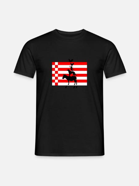 Bremen Town Musicians - Men's T-Shirt - black