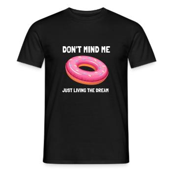 Summer Float Trip River Tube Tubing - Men's T-Shirt - black - Front - AI Model Male 178 light (178cm)
