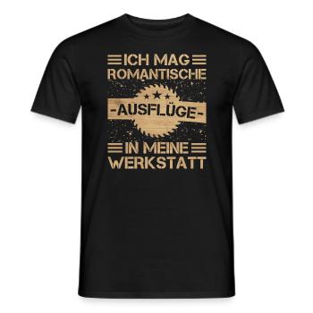 Schreiner Tischler Sprüche Tischlermeister - Männer T-Shirt - Schwarz - Vorne - AI Model Male 178 light (178cm)