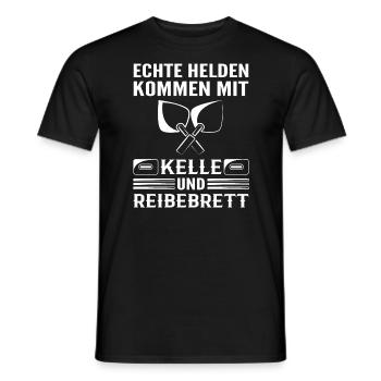 Maurer Kelle Maurermeister - Männer T-Shirt - Schwarz - Vorne - AI Model Male 178 light (178cm)