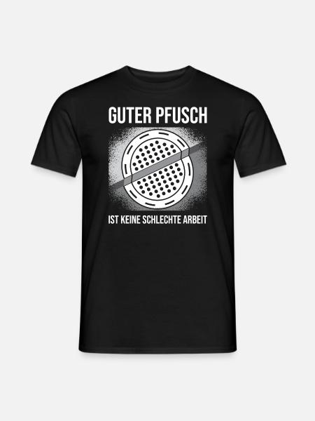 Straßenbauer Straßenbau - Männer T-Shirt - Schwarz