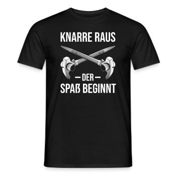 Scaffolding Sprüche Construction Site Scaffolding - Men's T-Shirt - black - Front - AI Model Male 178 light (178cm)
