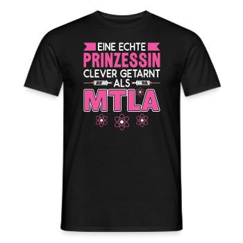 Chemielaborant Wahnsinniger Chemiker - Männer T-Shirt - Schwarz - Vorne - AI Model Male 178 light (178cm)