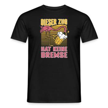 Biertrinker Bier Boostern Bierliebhaber Spruch - Männer T-Shirt - Schwarz - Vorne - AI Model Male 178 light (178cm)