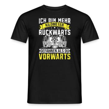 Staplerfahrer Lagerist Gabelstaplerfahrer - Männer T-Shirt - Schwarz - Vorne - AI Model Male 178 light (178cm)