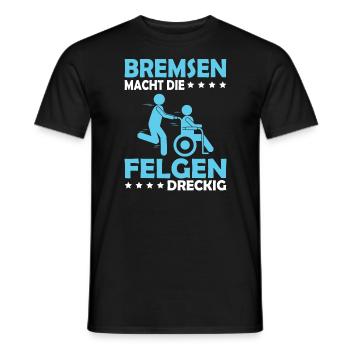Krankenpfleger Pfleger Altenpfleger Sprüche - Männer T-Shirt - Schwarz - Vorne - AI Model Male 178 light (178cm)