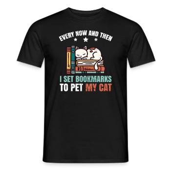 Lehrer Für Bibliothekar - Männer T-Shirt - Schwarz - Vorne - AI Model Male 178 light (178cm)