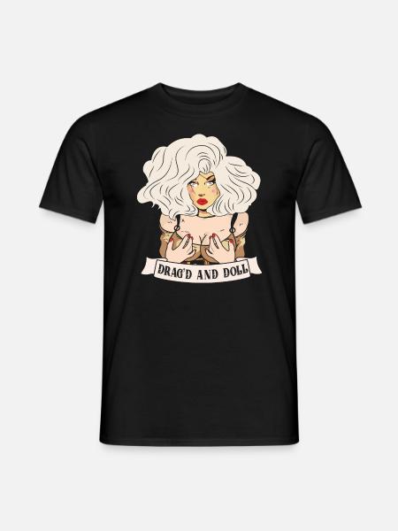 Drag Queen - Männer T-Shirt - Schwarz