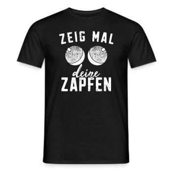 Angeln Angler Sprüche - Männer T-Shirt - Schwarz - Vorne - AI Model Male 178 light (178cm)