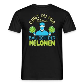 Chirurg Medizinstudenten Medizin Humor - Männer T-Shirt - Schwarz - Vorne - AI Model Male 178 light (178cm)