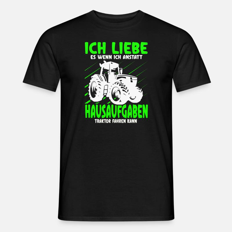 Straßenbauer Straßenbau - Männer T-Shirt - Schwarz