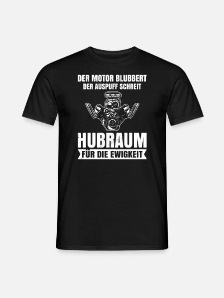 Auto Schrauber Tuning Hubraum - Männer T-Shirt - Schwarz